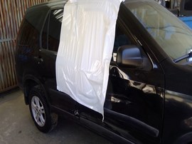 2003 HONDA CR-V  BLACK, LX MODEL, 2.4L, AT, FWD,   A26319